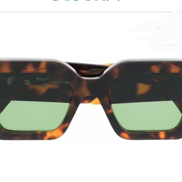 OFF-WHITE Catalina Rectangular Frame Sunglasses